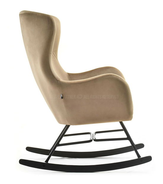 Fotel Nesia (bézs + fekete bükk)