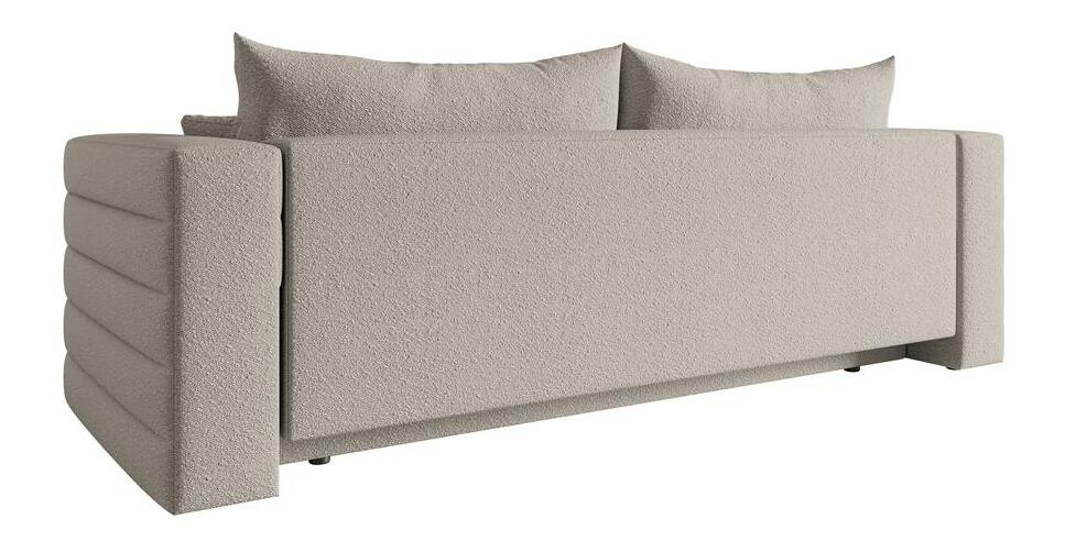 Canapea trei locuri Liluetta (bej deschis + negru)