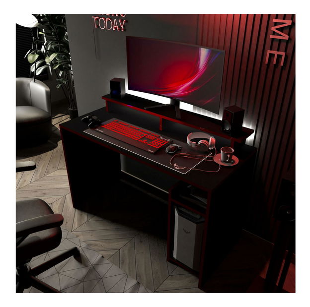 PC stolík Putabe 2 (čierna) 