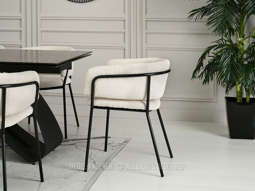 Szék Sorento (krém + fekete)