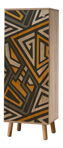 Ormarić za obuću Beside 9 (hrast sonoma)