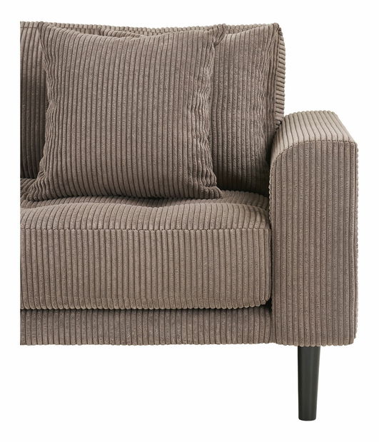 Rohová sedacia súprava (L) Lvaveriaora (hnedá)