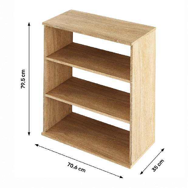 Regal PC tip 4 Ressan (hrast sonoma)