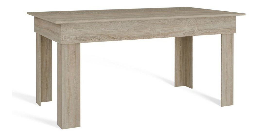 Masă de sufragerie Mostrarse 1 (stejar sonoma) (pentru 6 persoane)