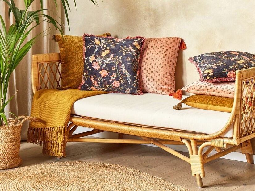 Díszpárna készlet (2 db.) 45 x 45 cm Mosu (fekete)