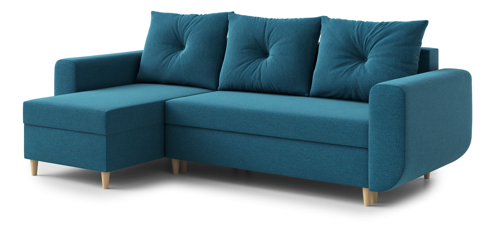 Sarokkanapé Eugenie (B) (türkiz)