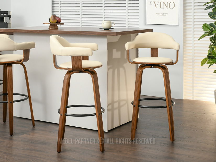 Stolička Herbert (oriešková + orech tmavý)