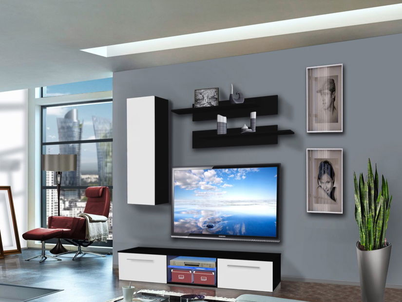 Obývacia stena Drada 25 ZW DR A1 (s osvetlením)