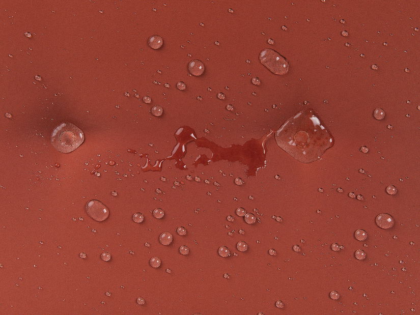 Set 2 ks. záhradných stoličiek MALI (svetlé drevo + oranžová)