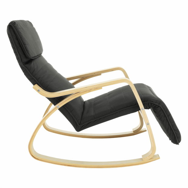 Fotoliu balansoar Runde (gri + mestacăn) *vânzare stoc