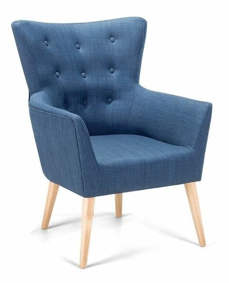 Fotoliu Angi (albastru) *vânzare stoc