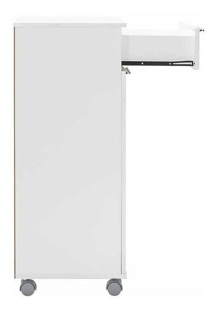 Komoda na kotačima Aderyn 1 (bijela)