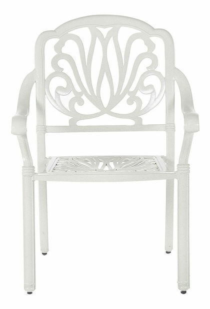 Set 4 ks. záhradných stoličiek Aneco (biela)