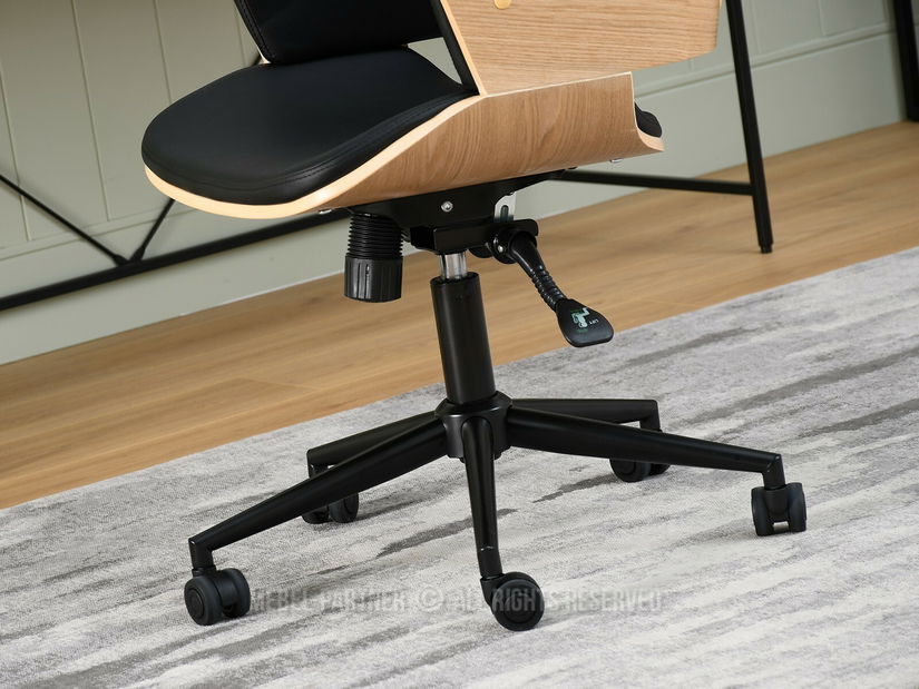 Scaun Oscaro (stejar negru + negru)