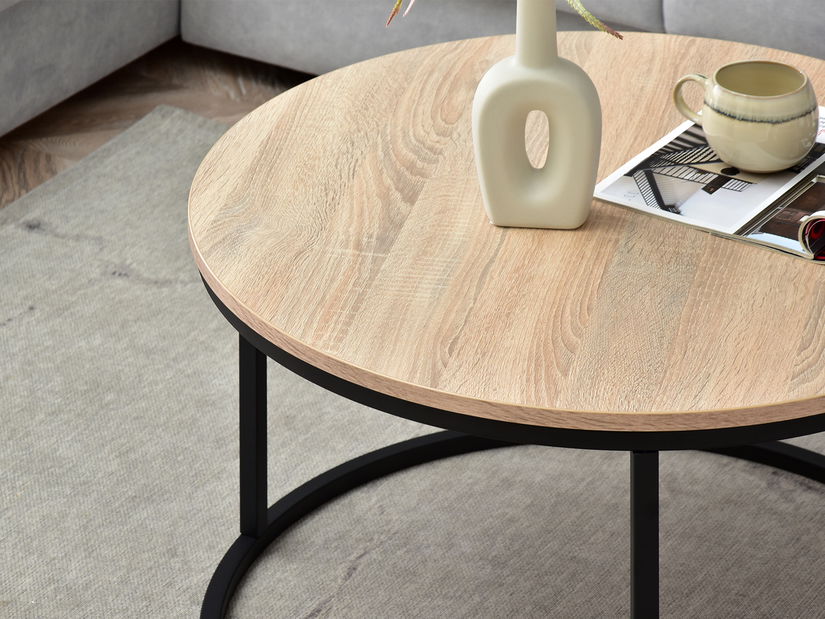 Măsuță de cafea Novedosa (negru)