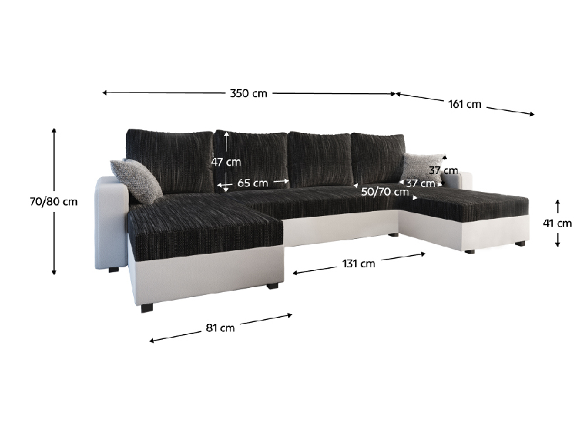 Colțar universal Timotej (kornet 10 + piele ecologică d511 + kornet 18)