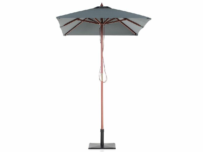 Umbrelă de grădină 144 cm FLAME (lemn) (gri închis)