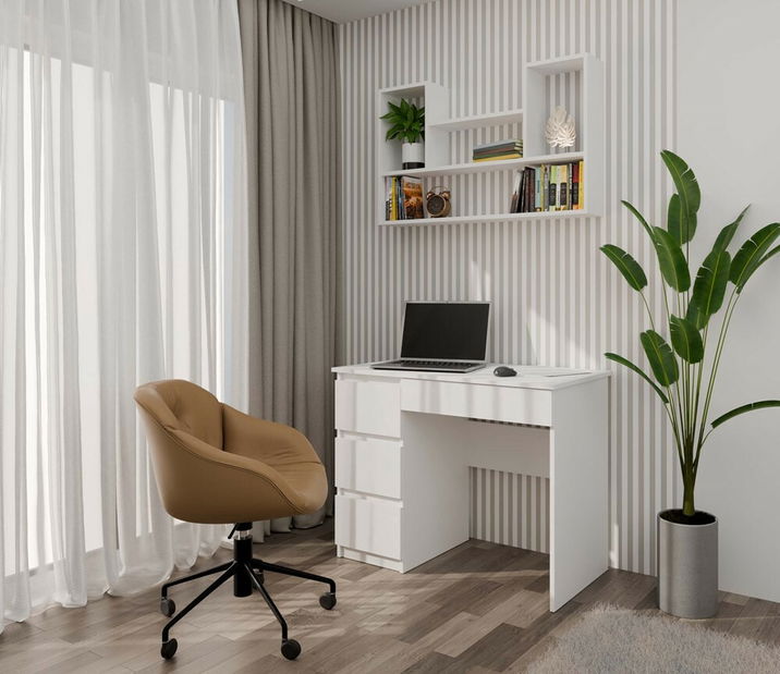 Fali polc Batiscafo 2 (fehér)