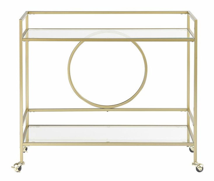 Măsuță servire Kerza (auriu)