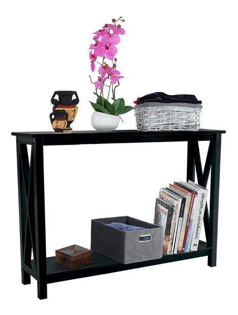 Príručný stolík Apolia (čierna)