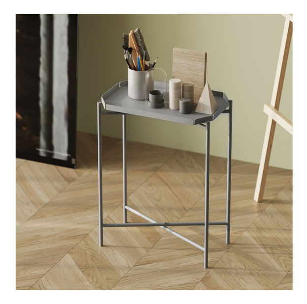 Dohányzóasztal Museli 9 (szürke) 