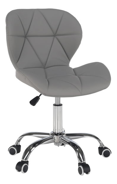 Irodai fotel Asher (szürke + króm)