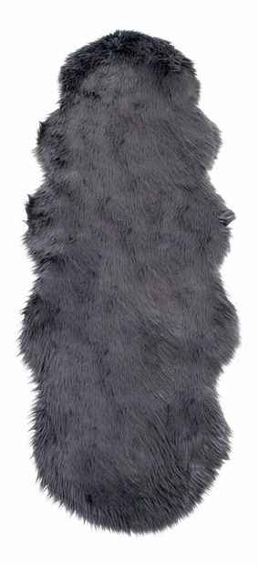 Umelá jahňacia koža Ladoria 4 (sivá)