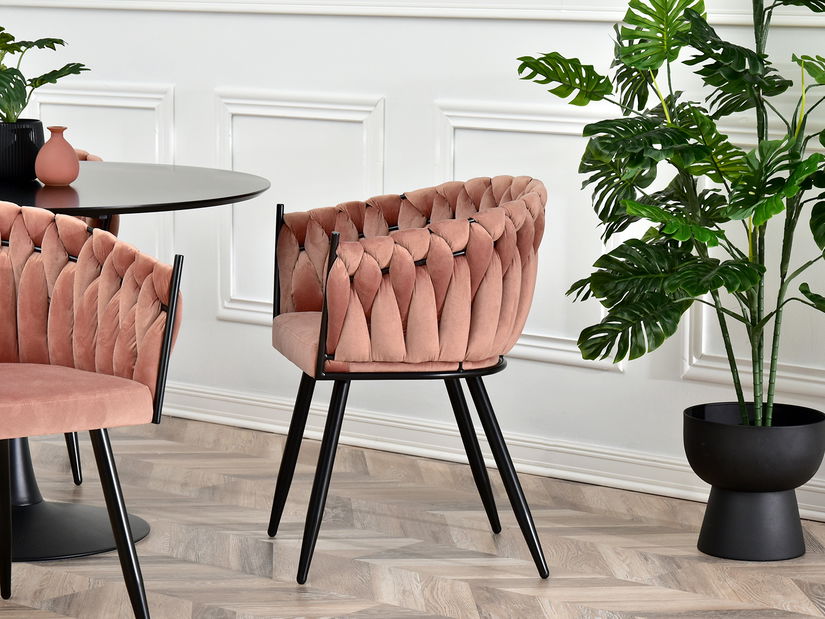 Jedálenská stolička Radio (čierna)