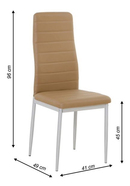 Scaun de sufragerie Collort nova (Caramel)