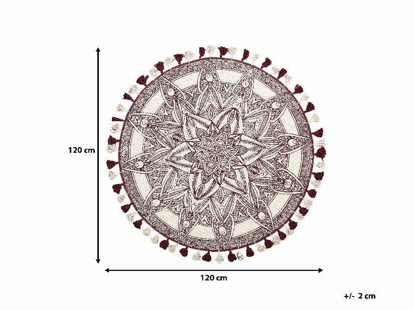 Szőnyeg 120 cm Olteni (fehér)