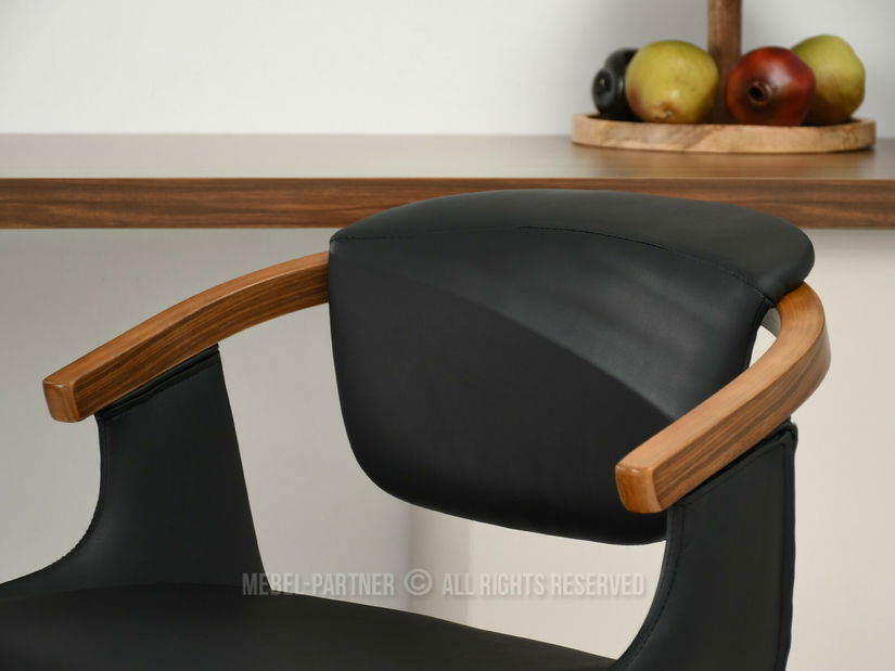 Stolica Max H (tamni orah + orah)