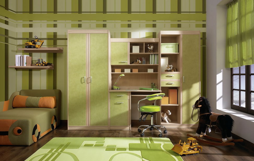 Detská izba Mini Elia zelená