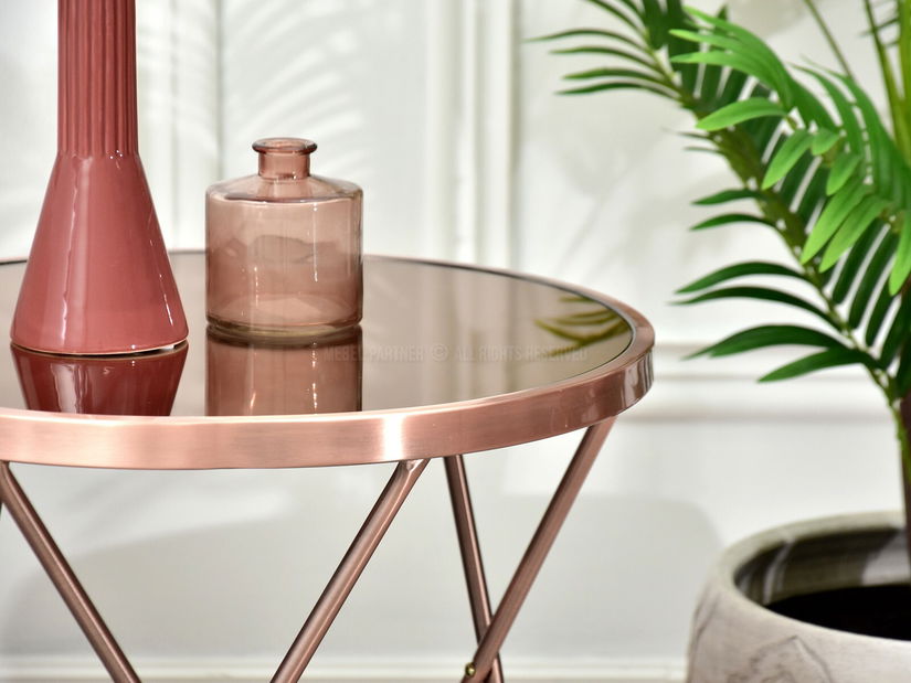 Dohányzóasztal Armin S (réz)