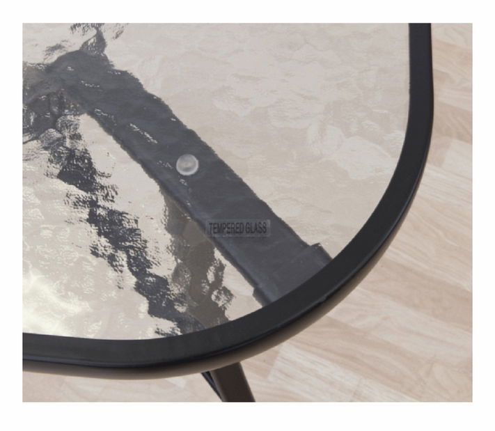 Vrtni stol Pannal (crna) 