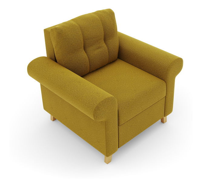 Kreslo Ostrol (žltá)