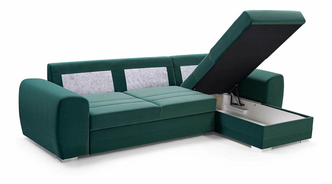 Kutna garnitura- Kiara (tamnozelena) (D)