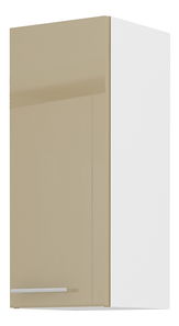 Dulap superior de bucătărie Lavera 30 G 72 1F (alb + capuccino lucios)