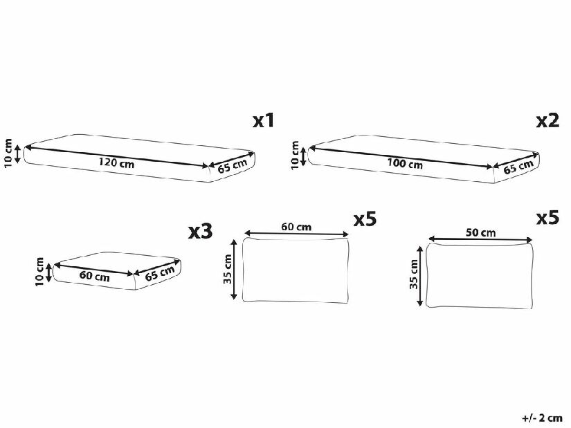 Set lenjerii XXL CAMELLIA (poliester) (gri)