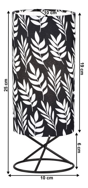 Lampă de masă Adesh (negru)