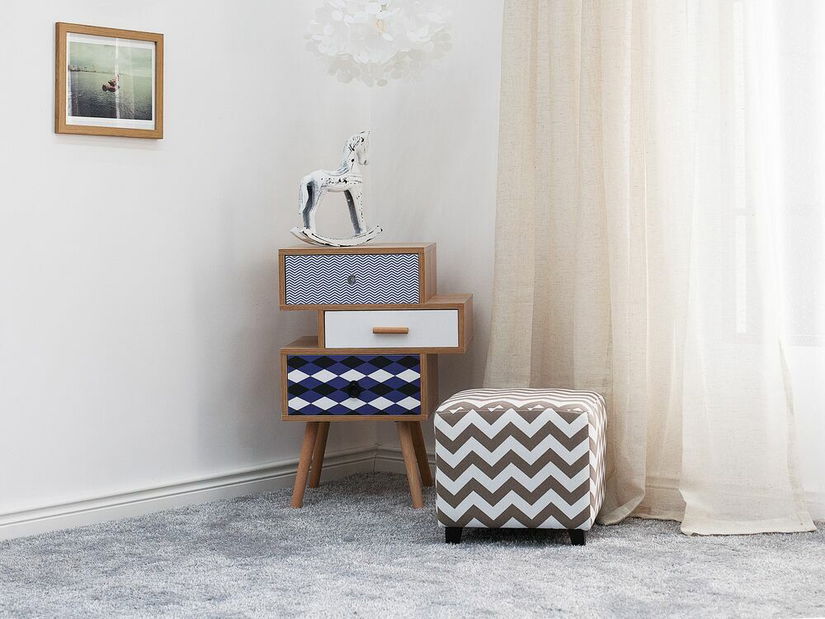 Taburetka Kalkaska (svetlosivá)