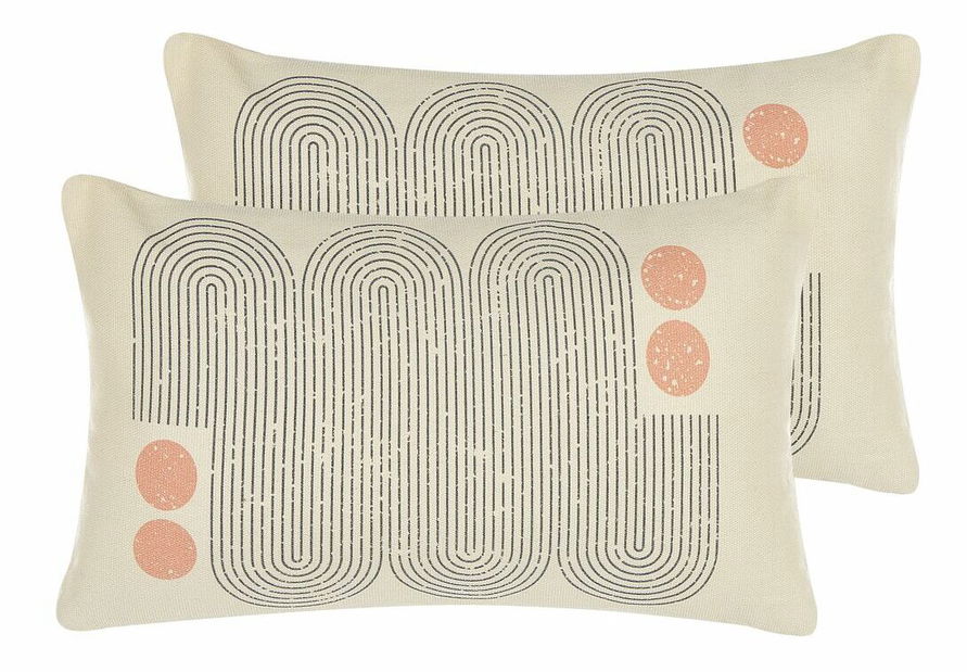 Set 2 buc perne decorative 30 x 50 cm Tiar (multicolor)