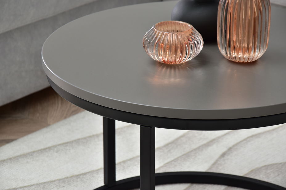 Konferenčný stolík S Nucleos (grafitová + čierna)