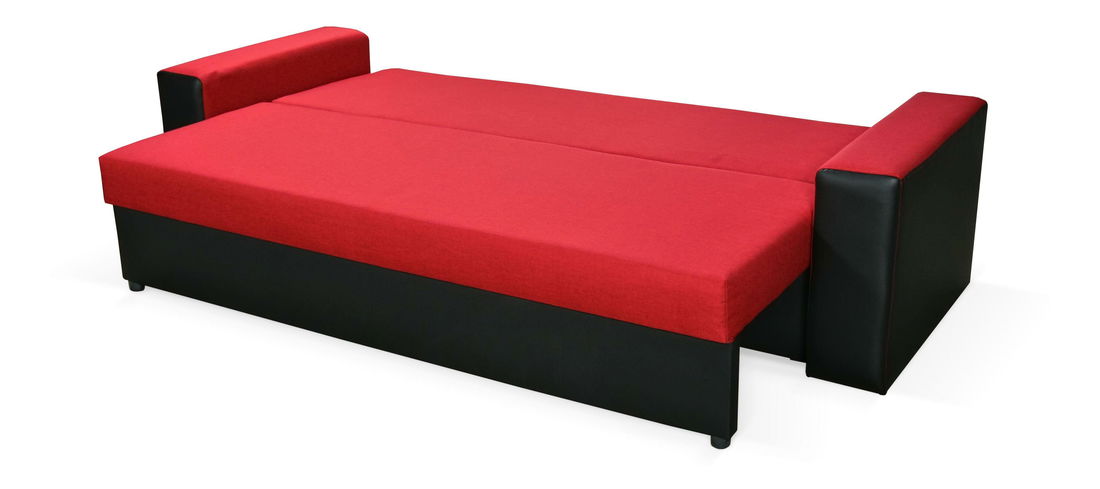 Háromszemélyes kanapé Lavelle (bézs + fekete)