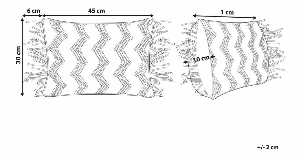 Párna Kirille (szürke)