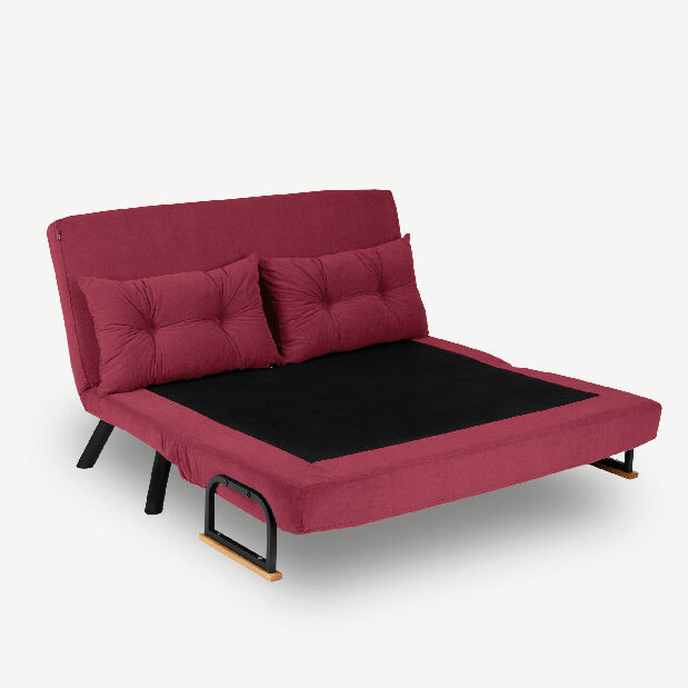 Széthúzható kanapé Sandy (bordó) *kiárusítás