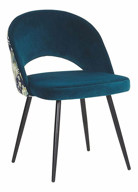 Set 2 ks. jedálenských stoličiek VIVANI (modrá)