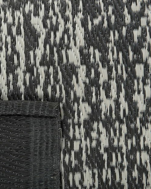 Covor 120x180 cm BALIRI (polipropilenă) (negru)