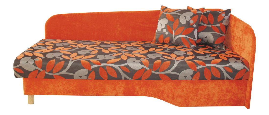 Jednolôžková posteľ (váľanda) 194 cm Benab Joka plus (P) (s roštom, matracom)