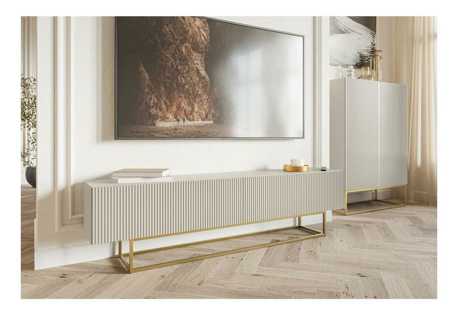 Masă TV Vertigo V2 (gri bej)