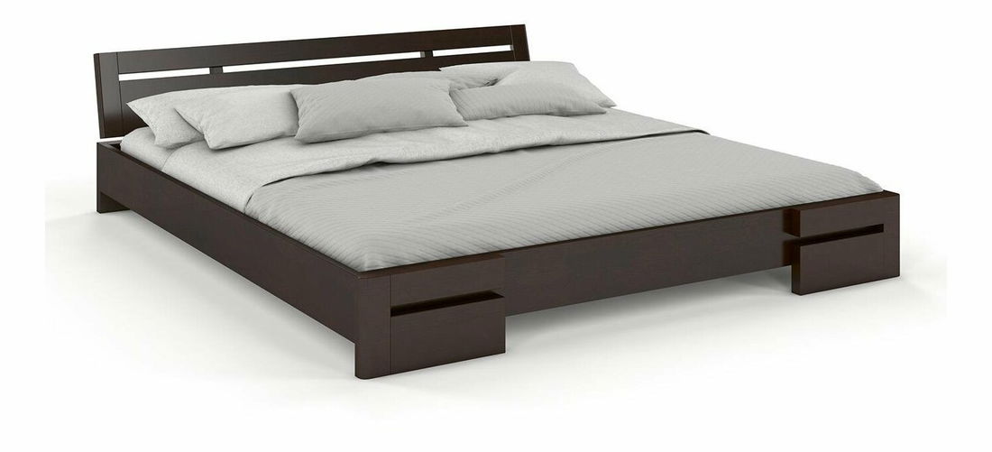 Manželská posteľ 180 cm Naturlig Bokeskogen (borovica)